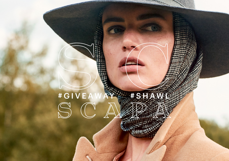 SCAPA SHAWL GIVEAWAY