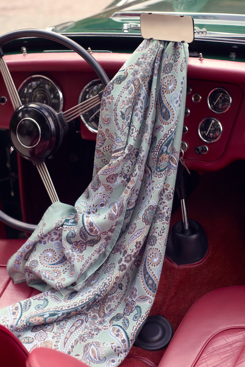 WOOL SILK CASHMERE SCARF CIMA - ACCESSOIRES - SCAPA FASHION - SCAPA OFFICIAL