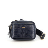 LEATHER CROCO  CROSS BODY BAG PUMA - BAGS - SCAPA FASHION - SCAPA OFFICIAL