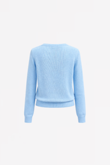 COTTON PULL GWENDY WITH CABLE DETAIL - PULLS - SCAPA FASHION - SCAPA OFFICIAL