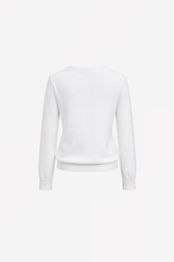 COTTON PULL GWENDY WITH CABLE DETAIL - PULLS - SCAPA FASHION - SCAPA OFFICIAL