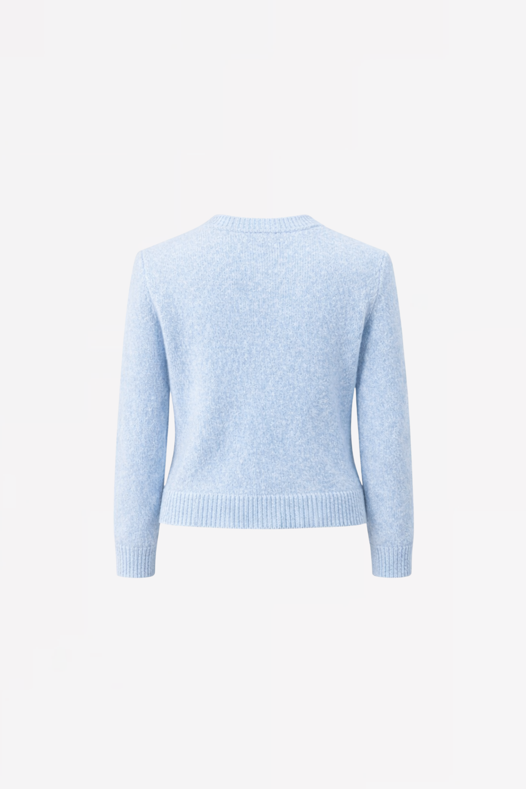 BUTTONED ALPACA CARDIGAN GRACE - OLD PINK/WINE/BLUE - PULLS - SCAPA FASHION - SCAPA OFFICIAL