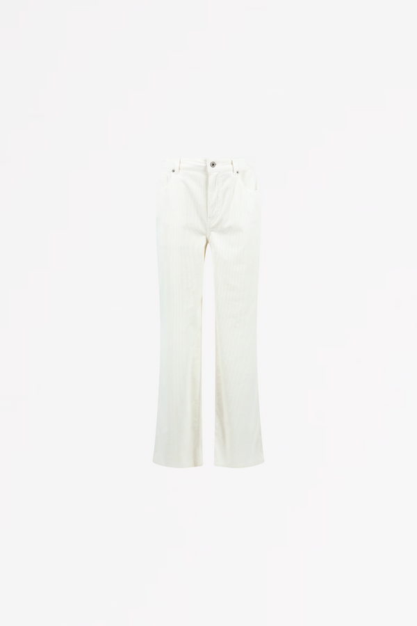 WIDE LEG TROUSER YANIS - OFF  WHITE - TROUSERS - SCAPA FASHION - SCAPA OFFICIAL