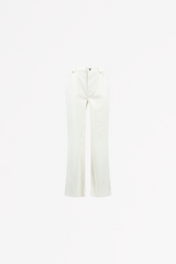 WIDE LEG TROUSER YANIS - OFF  WHITE