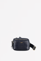 LEATHER CROCO  CROSS BODY BAG PUMA - BAGS - SCAPA FASHION - SCAPA OFFICIAL