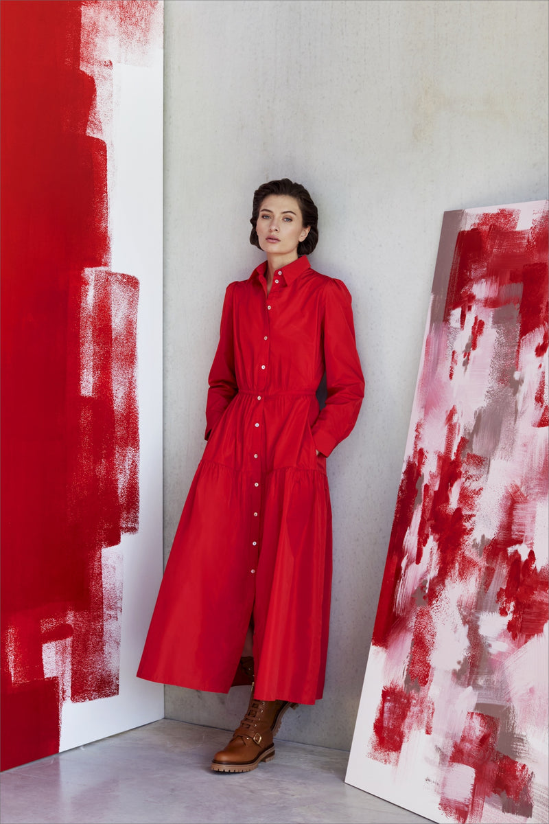 DRESS CINNAMON - DRESSES - SCAPA FASHION - SCAPA OFFICIAL