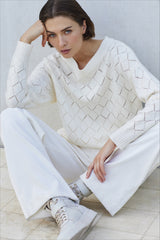 WOOL CASHMERE BLEND PULL TAO - PULLS - SCAPA FASHION - SCAPA OFFICIAL