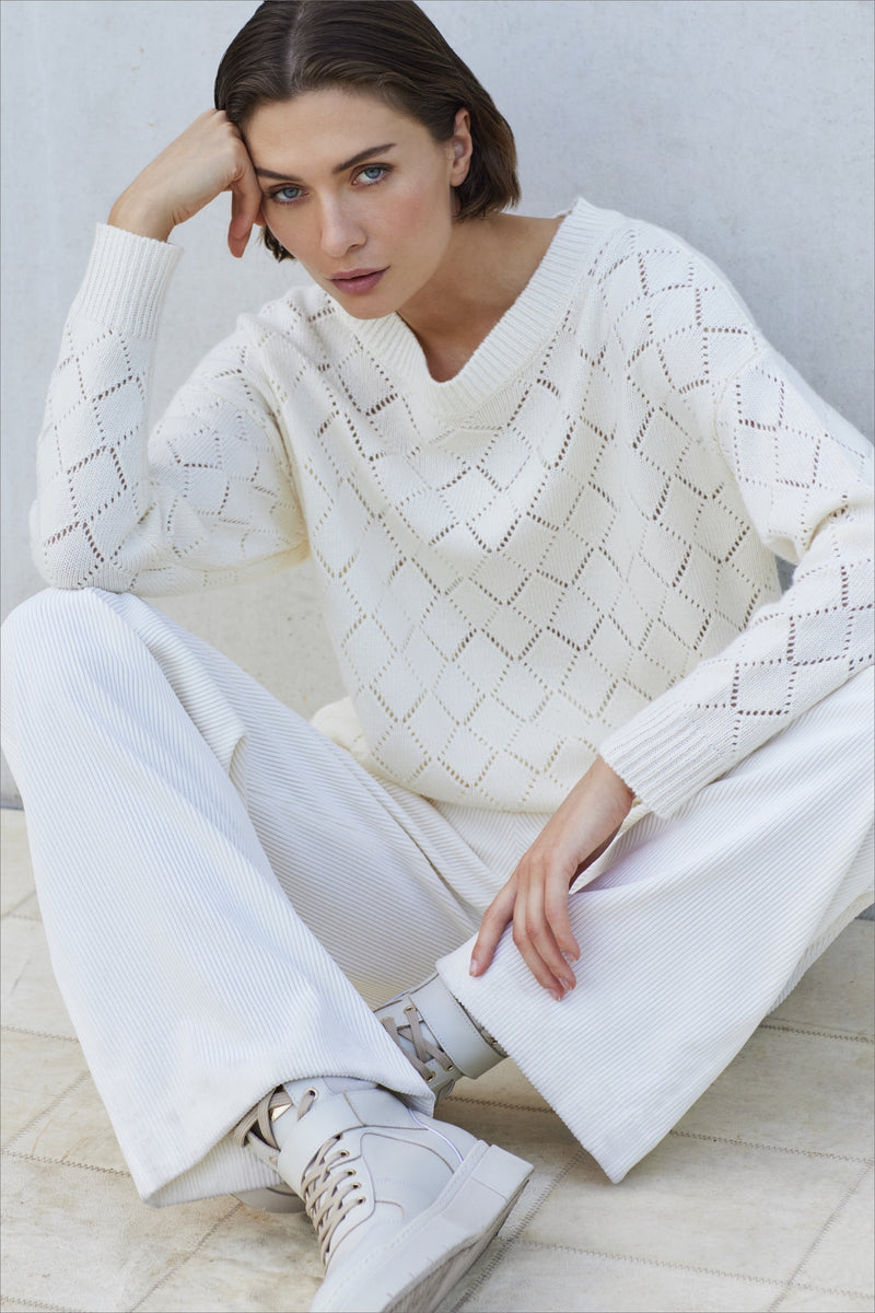 WOOL CASHMERE BLEND PULL TAO - PULLS - SCAPA FASHION - SCAPA OFFICIAL
