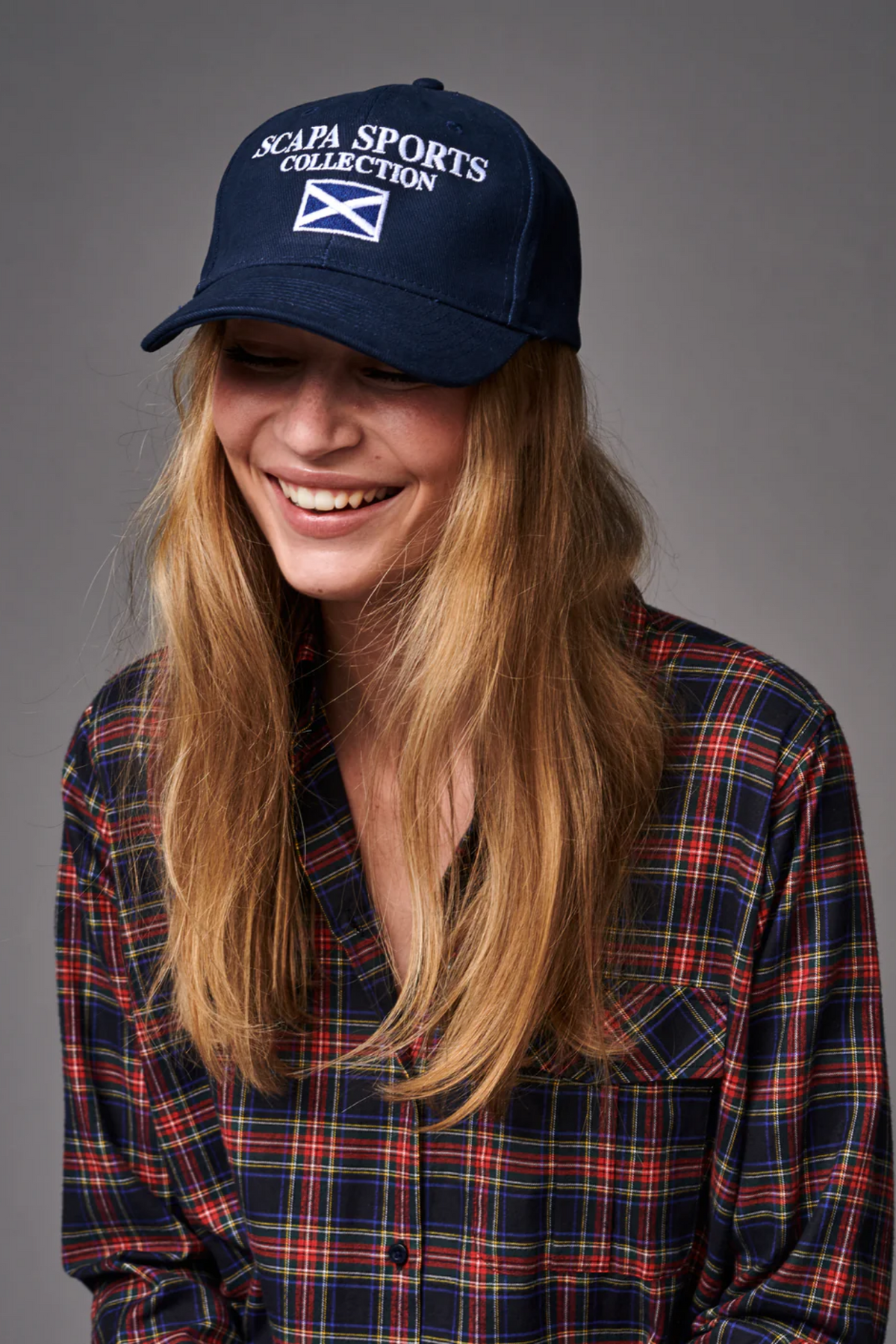 Pull Ajouré à Lurex Bleu Foncé SCAPA SPORTS - Taille M - Occasion Très Bon État (Val. 160€)