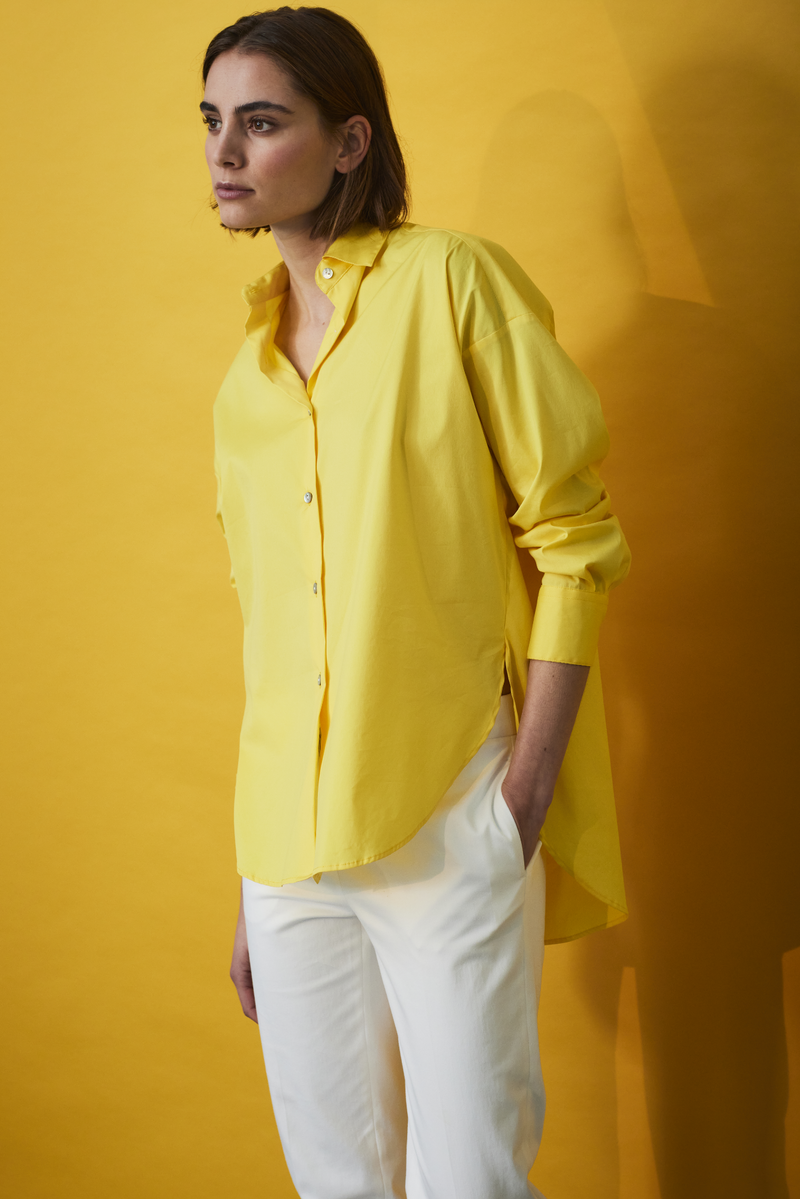 COTTON POPLIN BOXY FIT SHIRT ABBY - SHIRTS - SCAPA FASHION - SCAPA OFFICIAL