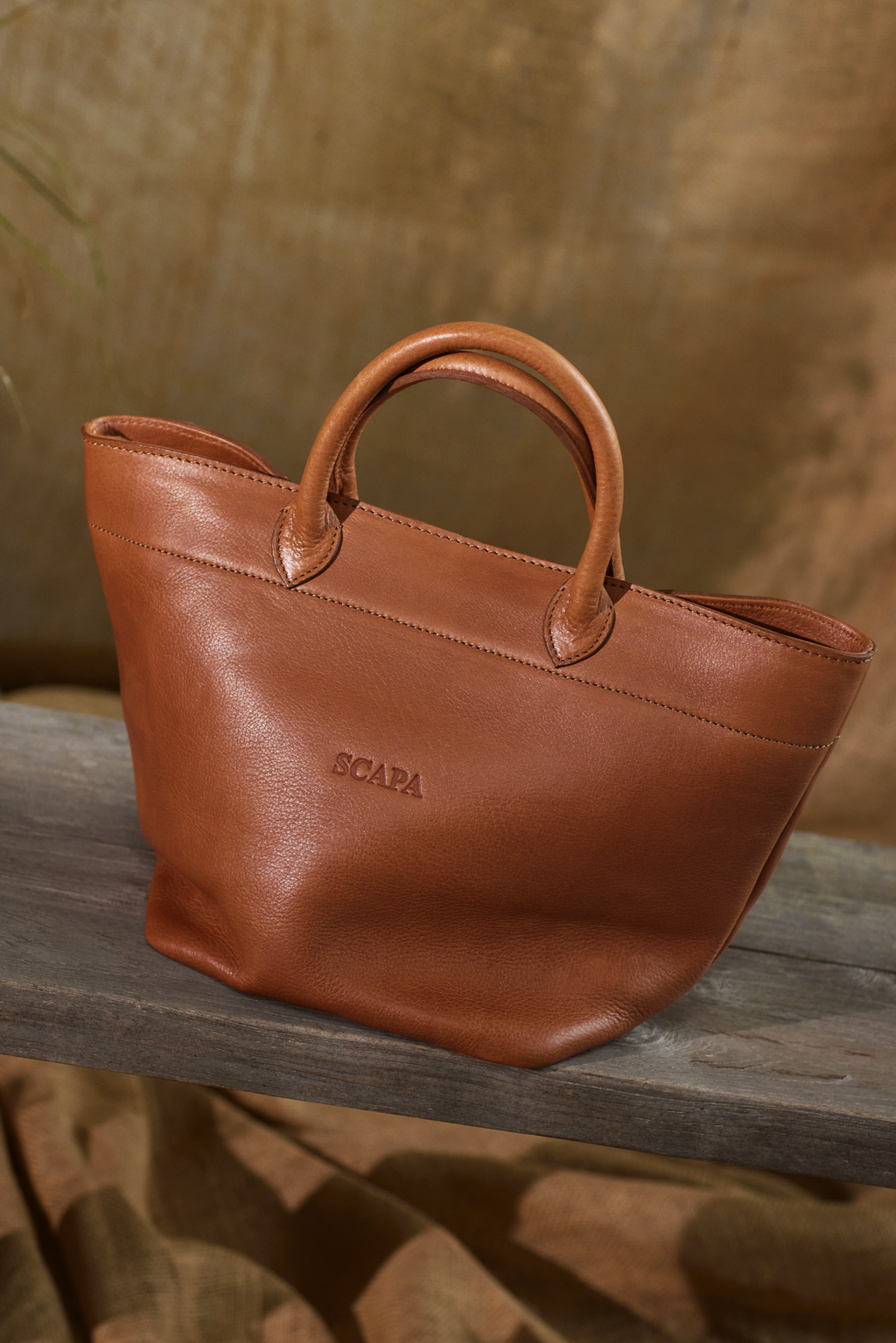 LEATHER MINI-SHOPPER HANDBAG BALDE - ACCESSOIRES - SCAPA FASHION - SCAPA OFFICIAL