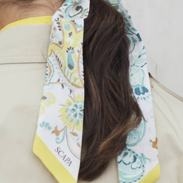 SILK PAISLEY PRINT TWILLY SHAWL BONNIE - Main Image