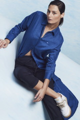 LINEN SHIRT STYLE DRESS ISLY - DRESSES - SCAPA FASHION - SCAPA OFFICIAL