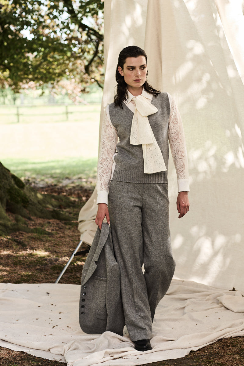 COTTON SHIRT JULIA - OFF WHITE