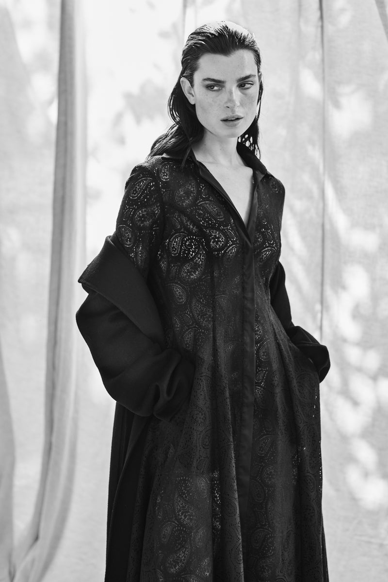 COAT FLORENTINA - BLACK