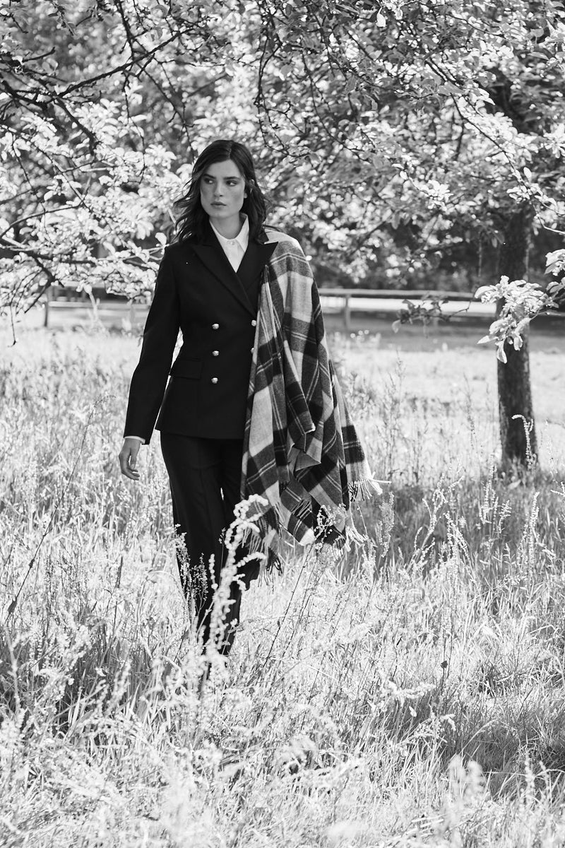 COOL WOOL JACKET CATHY - NAVY
