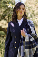 COOL WOOL JACKET CATHY - NAVY