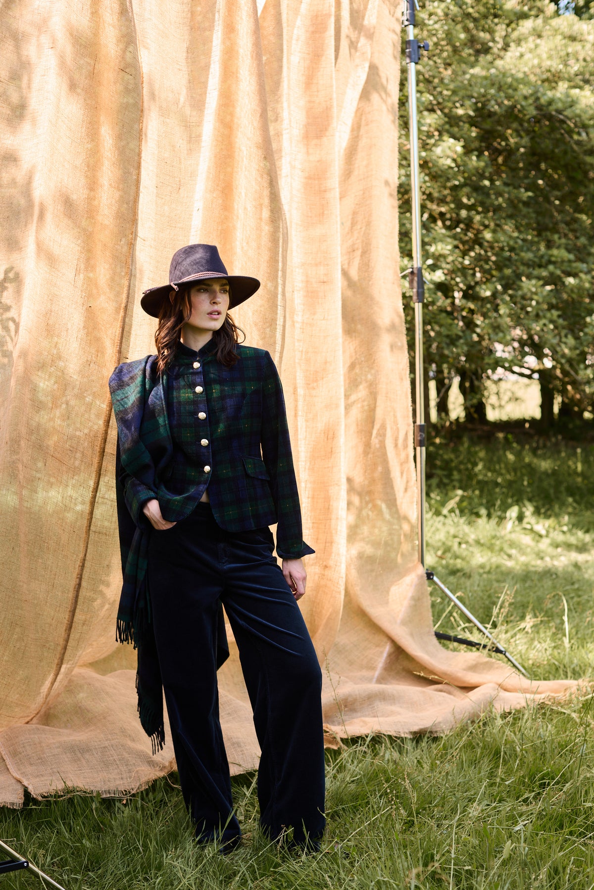 TROUSER YANIS - NAVY - TROUSERS - SCAPA FASHION - SCAPA OFFICIAL