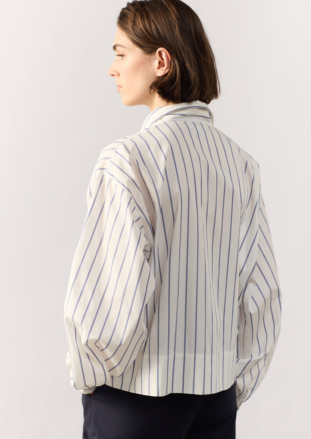 SHIRT ALMOND - NAVY