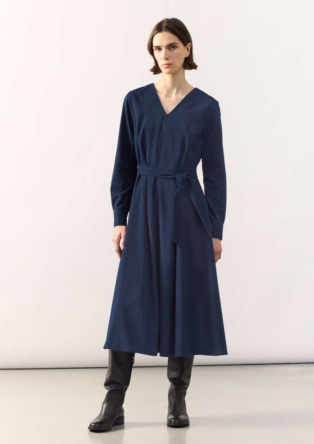 DRESS LIEKE - PINSTRIPE NAVY