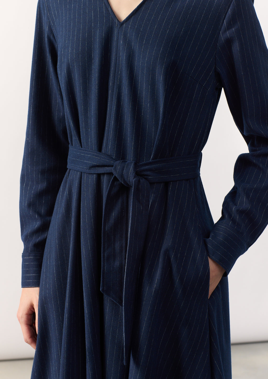 DRESS LIEKE - PINSTRIPE NAVY