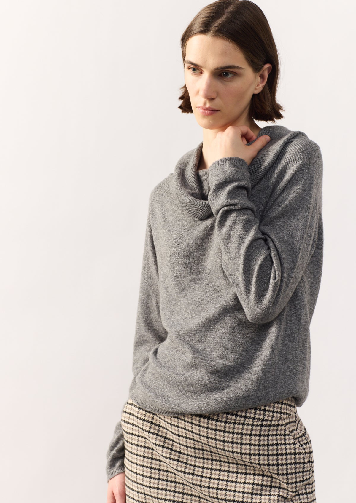 PULL MIZU - LT. GREY - PULLS - SCAPA FASHION - SCAPA OFFICIAL