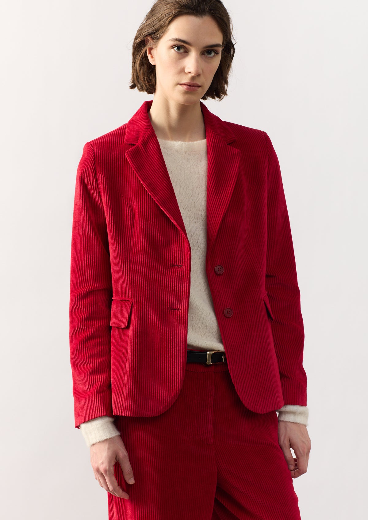 JACKET MARTINA - RED - JACKETS - SCAPA FASHION - SCAPA OFFICIAL