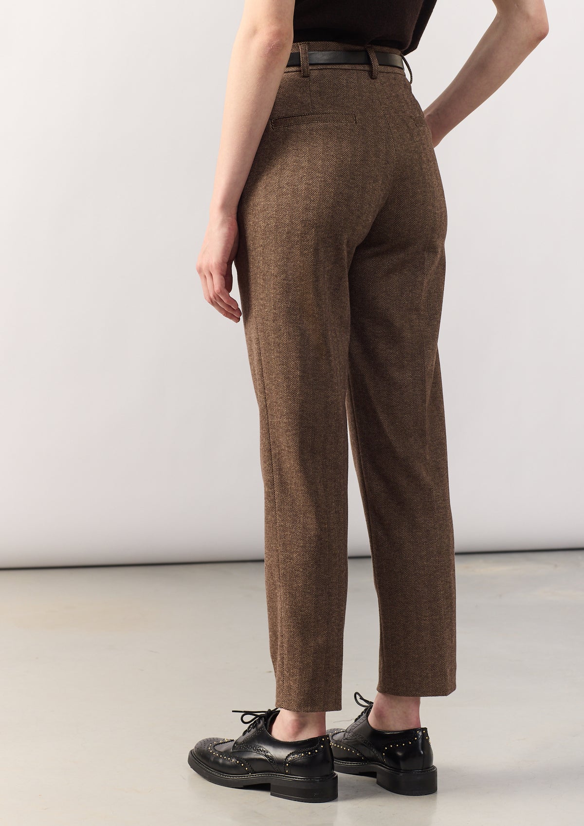 TROUSER COLORADO - BROWN - TROUSERS - SCAPA FASHION - SCAPA OFFICIAL