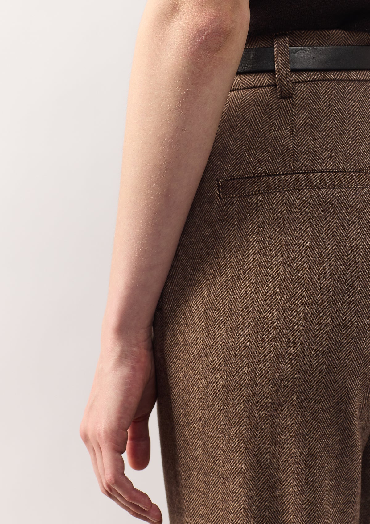 TROUSER COLORADO - BROWN - TROUSERS - SCAPA FASHION - SCAPA OFFICIAL