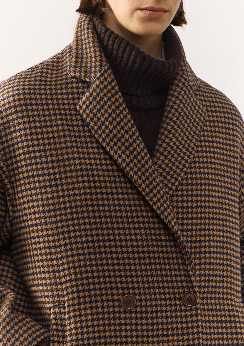 COAT BEYONCE - CAMEL PATTERN