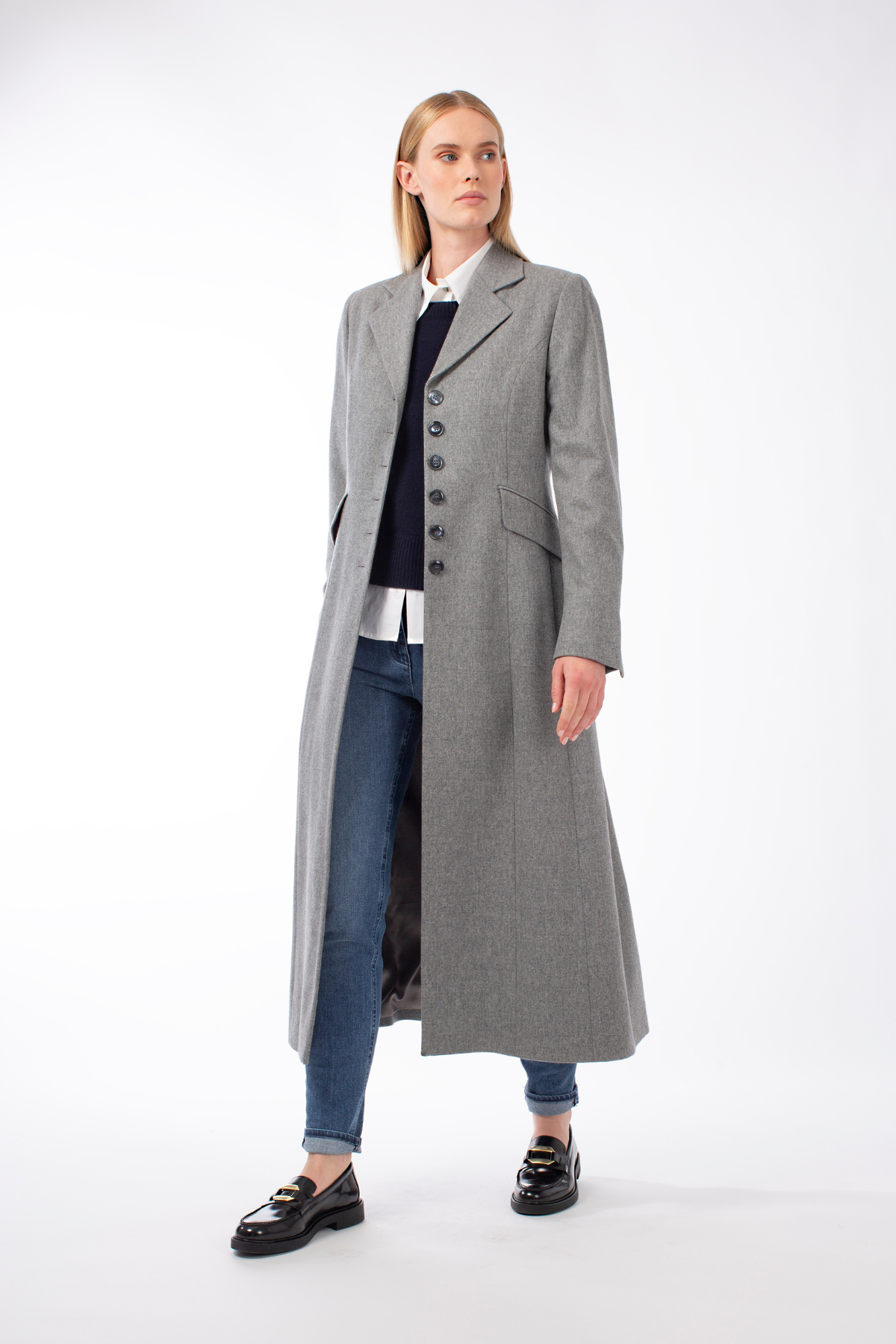 TROUSER JEANS ROMY - DENIM BLUE - Trousers - SCAPA FASHION - SCAPA OFFICIAL