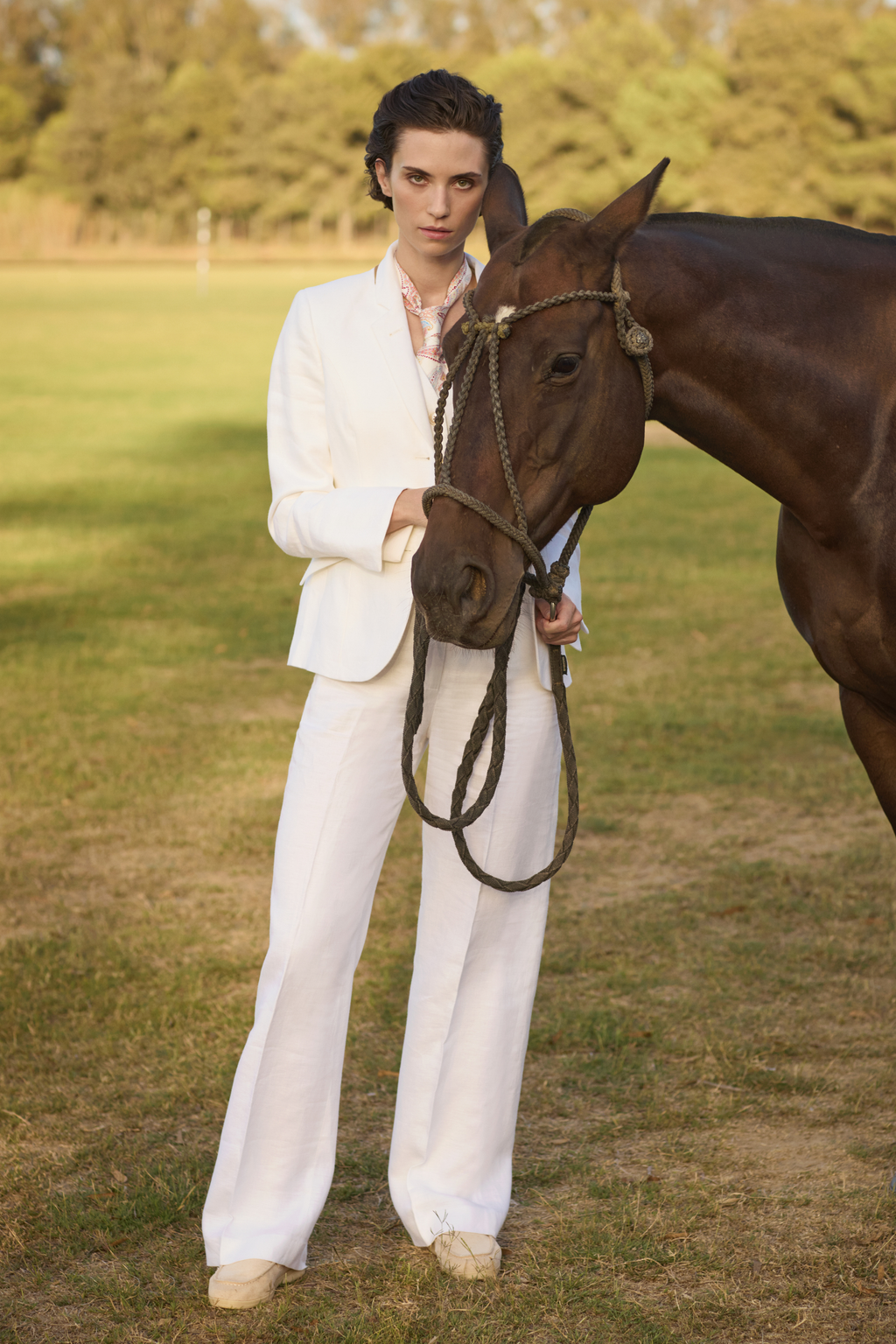 ITALIAN LINEN JACKET HAYWORTH - WHITE/RED/PINK - JACKETS - SCAPA FASHION - SCAPA OFFICIAL