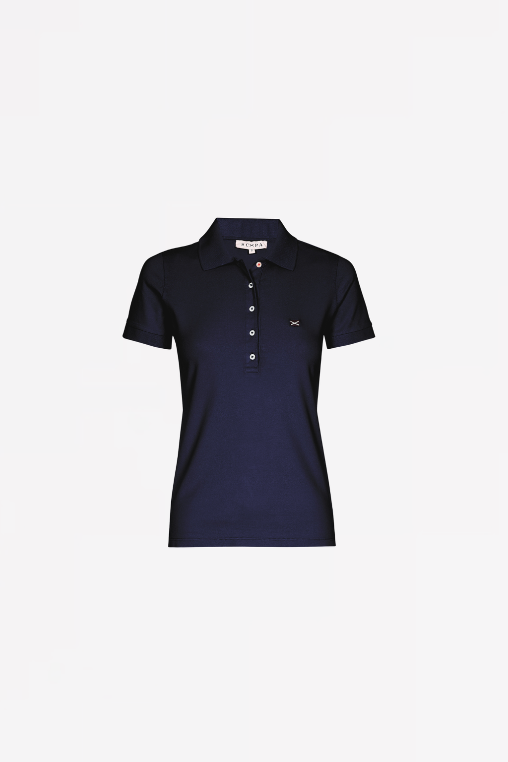 COTTON POLO SHIRT HALLY - Shirts - SCAPA FASHION - SCAPA OFFICIAL