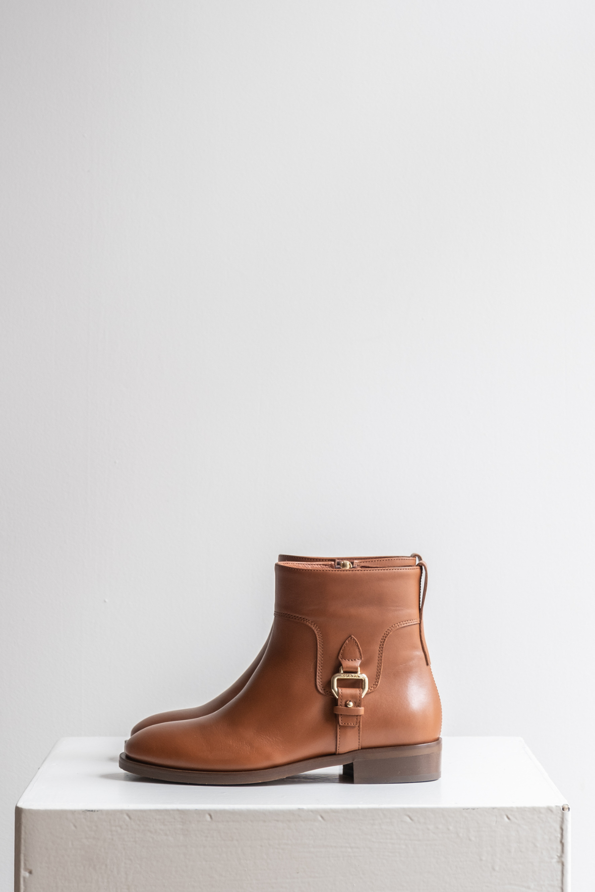 LEATHER ANKLE BOOTS - SHOES - SCAPA FASHION - SCAPA OFFICIAL