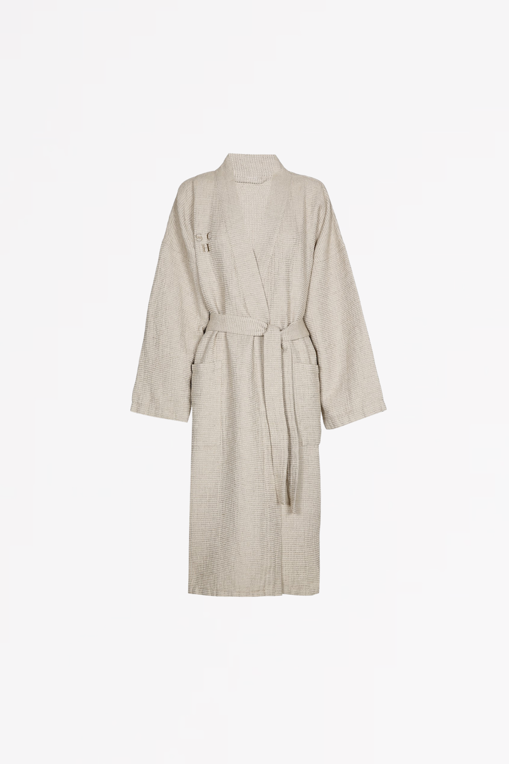 VILA kimono mini waffle - S/M - sandshell - KIMONO - SCAPA FASHION - SCAPA OFFICIAL