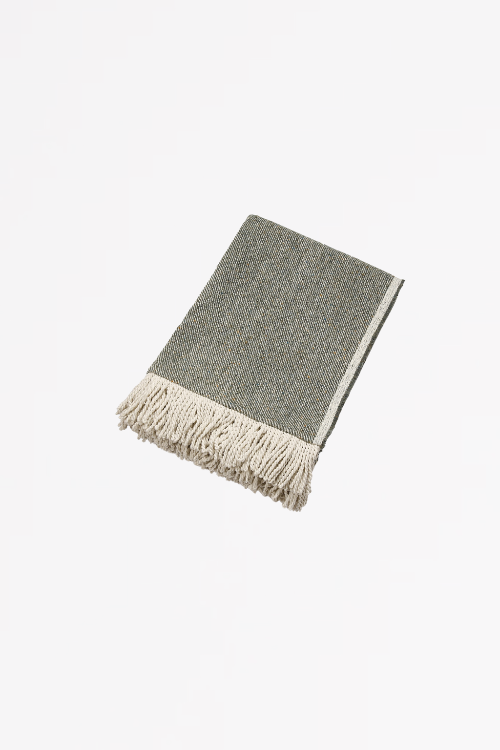 Brampton throw - hunting green - THROWS - SCAPA FASHION - SCAPA OFFICIAL