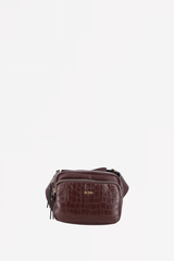 LEATHER CROCO  CROSS BODY BAG PUMA - BAGS - SCAPA FASHION - SCAPA OFFICIAL