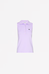COTTON SLEEVELESS POLO SHIRT GINGER - Shirts - SCAPA FASHION - SCAPA OFFICIAL