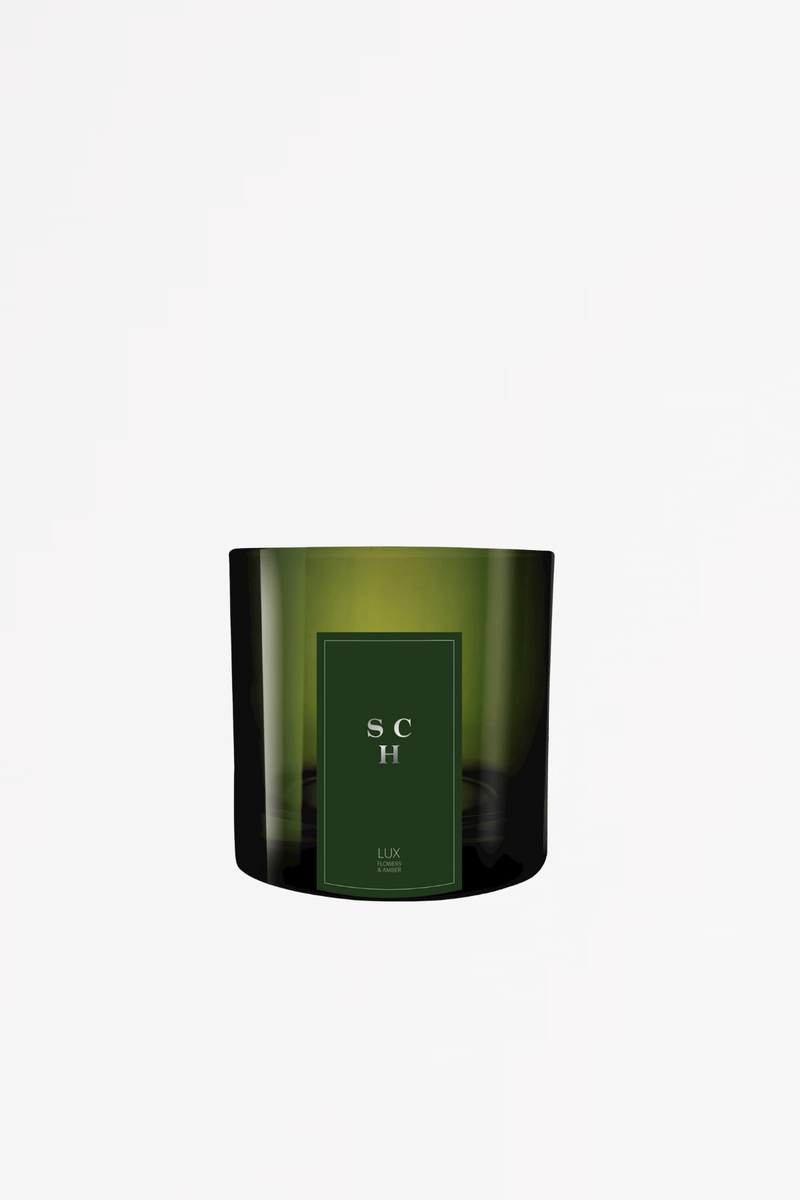 FLOWERS & AMBER SCENTED CANDLE MEDIUM -  - SCAPA FASHION - SCAPA OFFICIAL