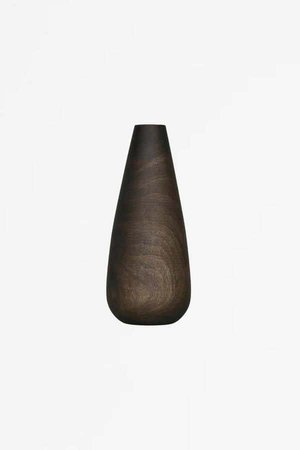 LATHE wooden vase 6 - wenge