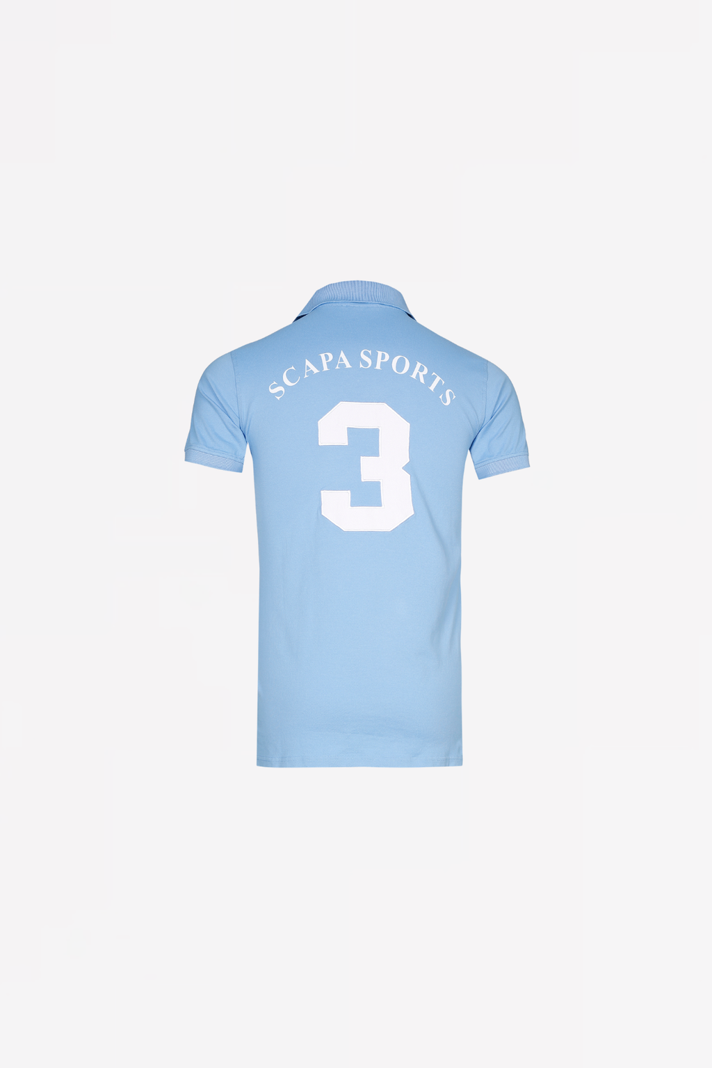 COTTON POLO SHIRT CLAUDE 3 - MEN - BLUE