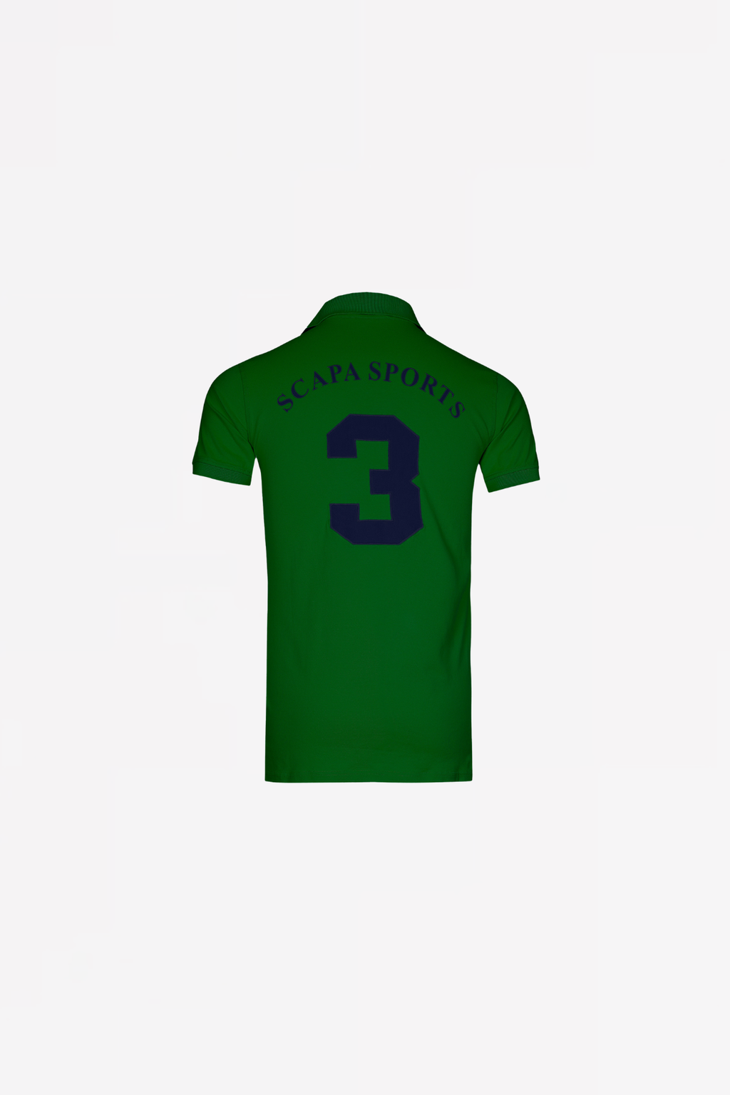 COTTON POLO SHIRT CLAUDE 3 - MEN - GREEN