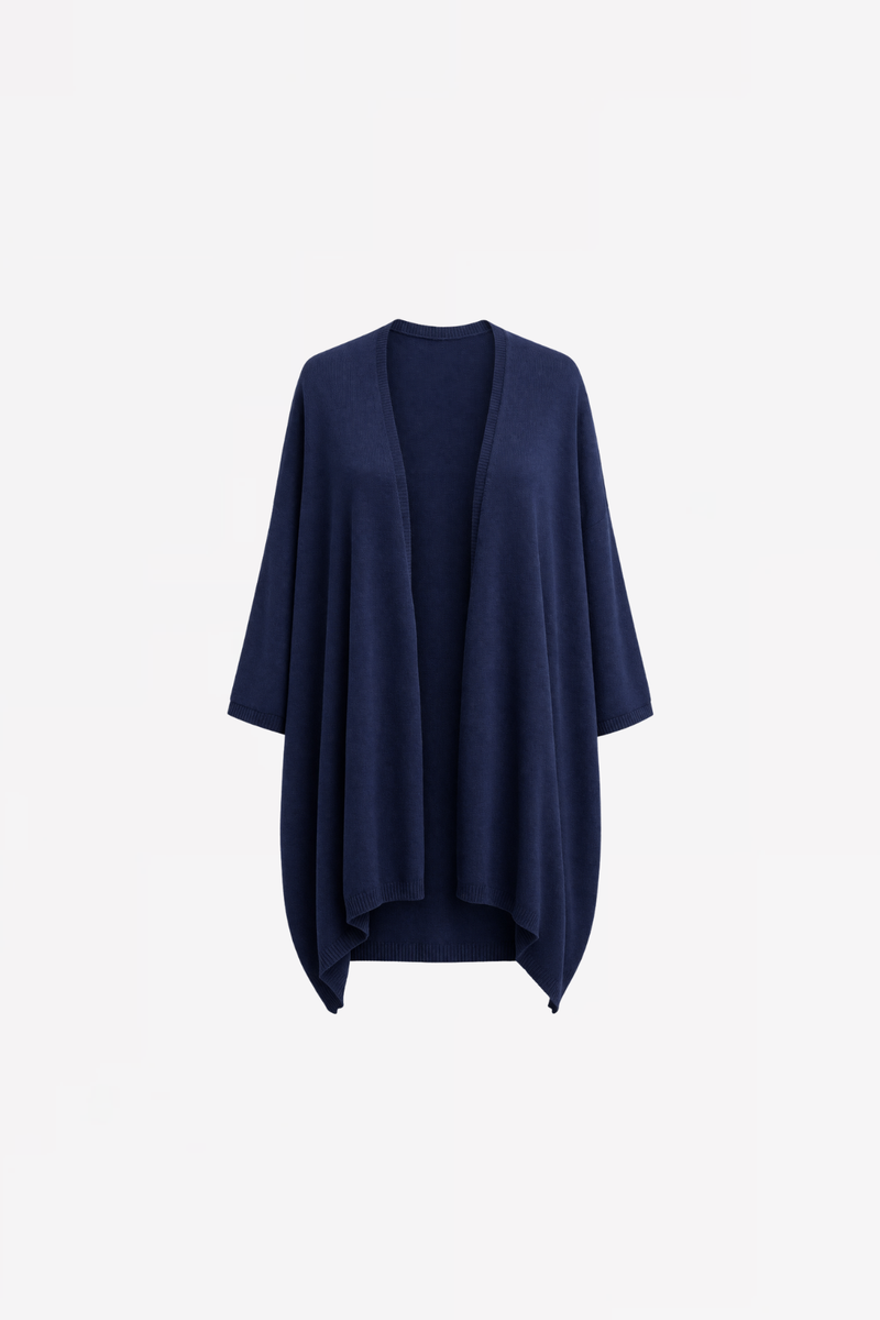 ORGANIC COTTON PONCHO  PABLO - ACCESSOIRES - SCAPA FASHION - SCAPA OFFICIAL