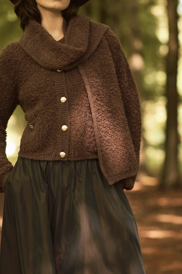 SCAPA WOMEN - SCARF - BEE - ALPACA BOUCLE