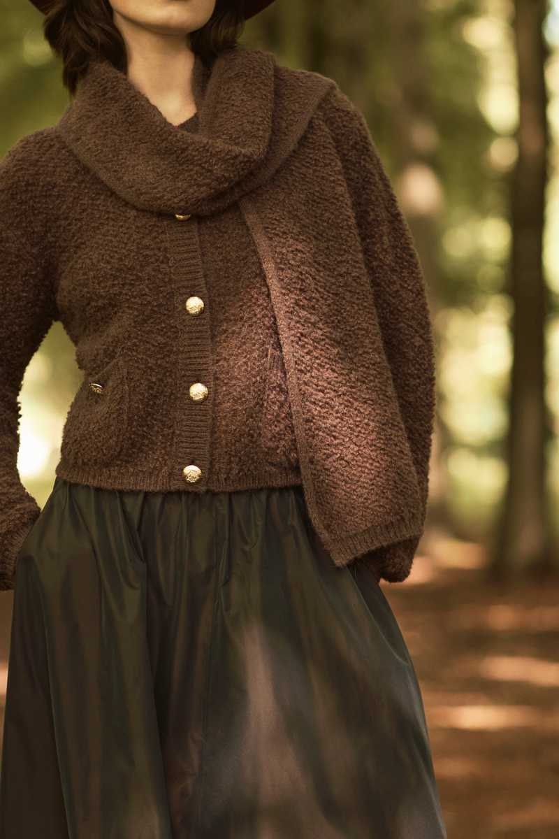 SCAPA WOMEN - SCARF - BEE - ALPACA BOUCLE
