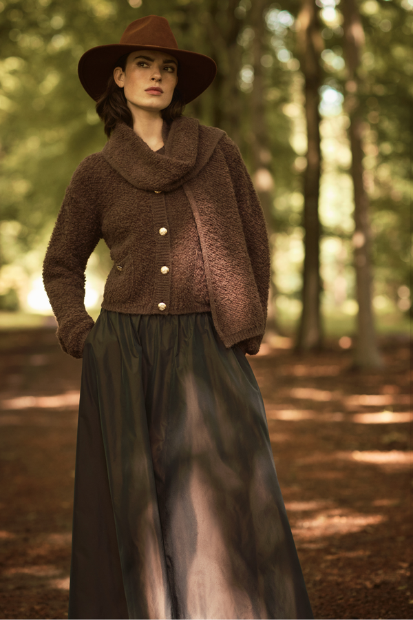 SCAPA WOMEN - CARDIGAN - BOBBY - ALPACA BOUCLE 