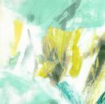 AQUA YELLOW PRINTED COTTON DRESS CHARLIE