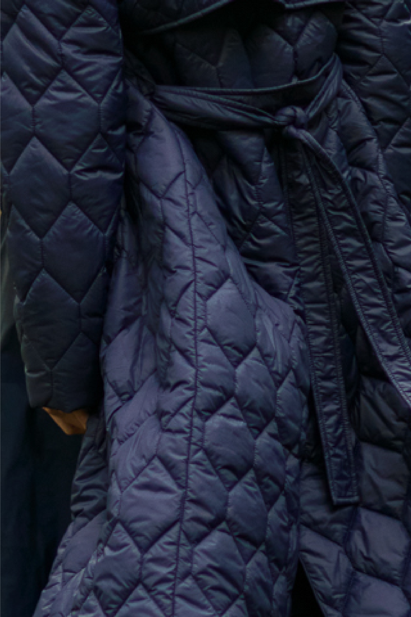 QUILTED TRENCH ANABEL COAT - COATS - SCAPA FASHION - SCAPA OFFICIAL