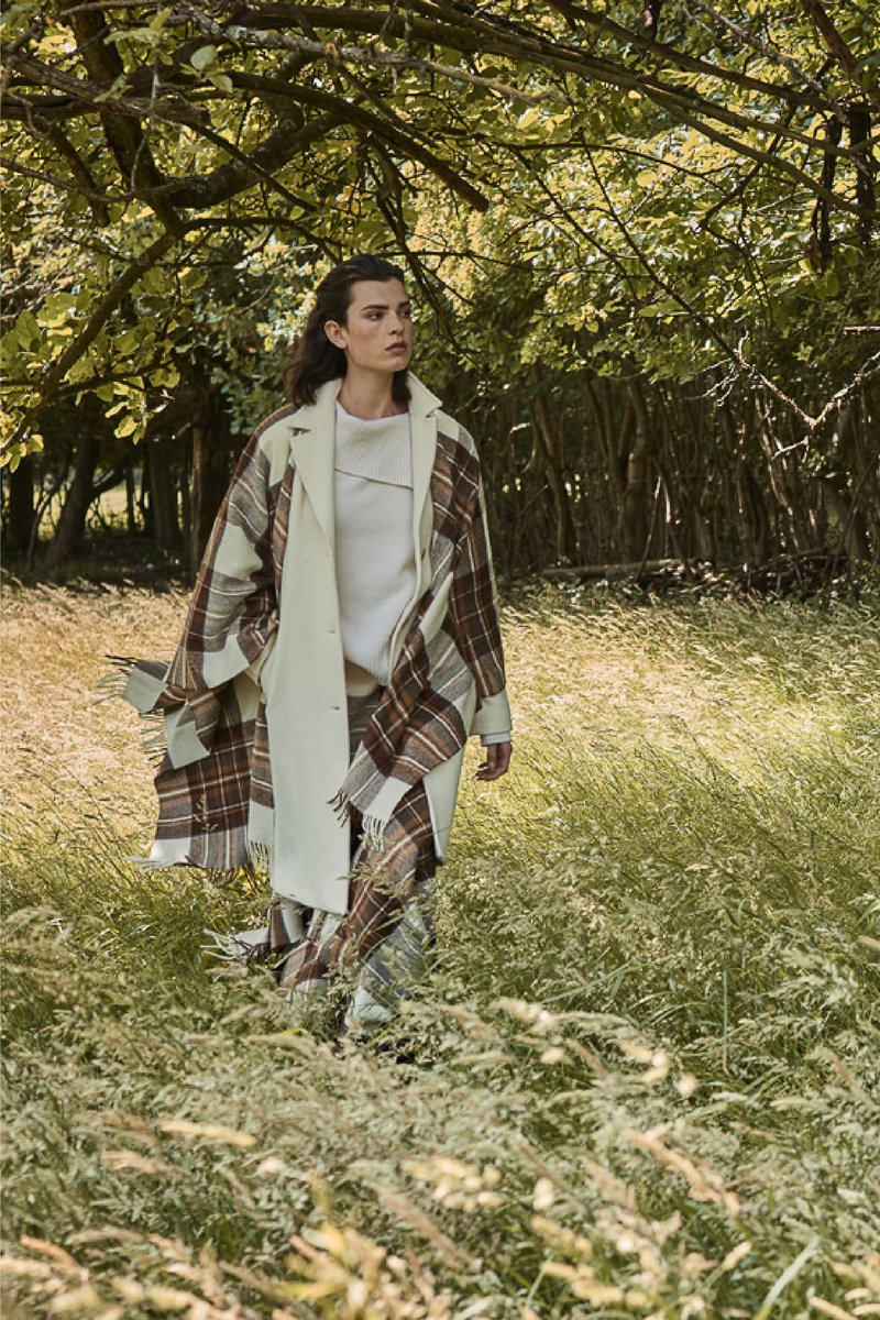 WOOL ALPACA BLEND COAT MADELIN - COATS - SCAPA FASHION - SCAPA OFFICIAL