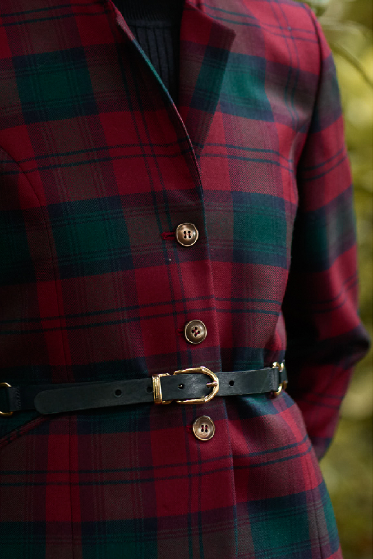SLIM LEATHER LOUISE BELT - ACCESSOIRES - SCAPA FASHION - SCAPA OFFICIAL